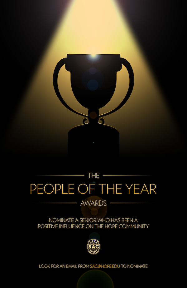 People of the Year event poster